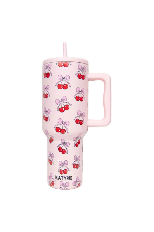 Cherry Bow Tumbler