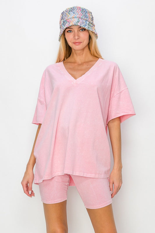 Amy Biker Shorts Pink