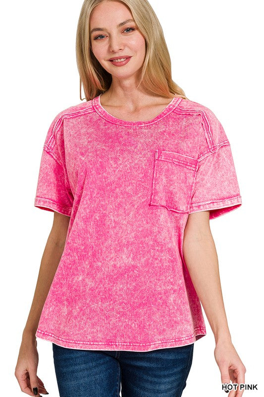 Simple Round Neck T-shirt