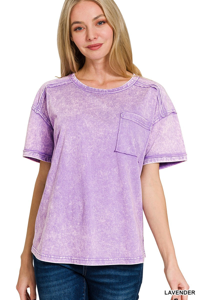 Simple Round Neck T-shirt