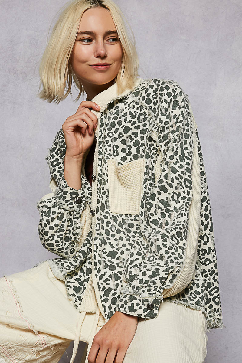 Leopard Shacket