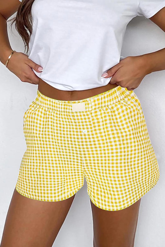 Yellow Boxer Shorts