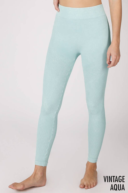 Vintage Aqua Leggings