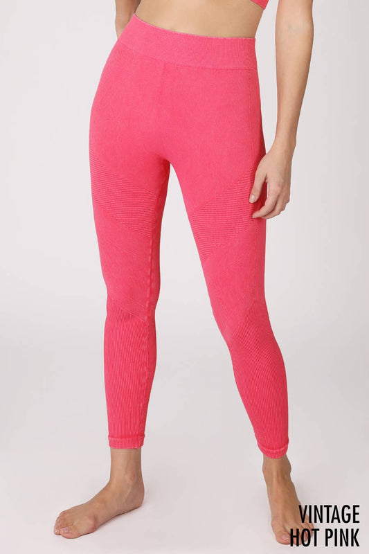 Vintage Hot Pink Leggings