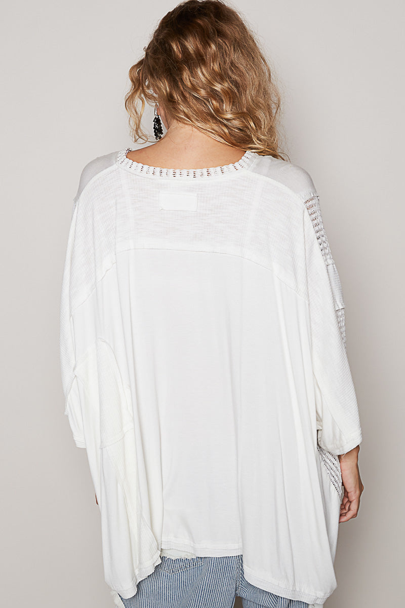 Airy White Top