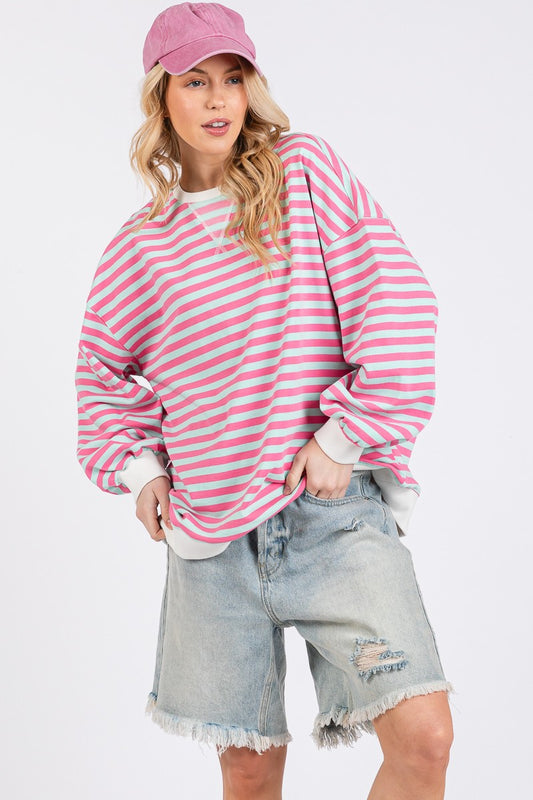 Cotton Candy Stripes Top