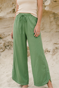Everyday Ease Pants - Green