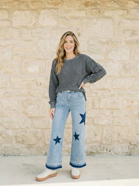 Washed Star Jeans