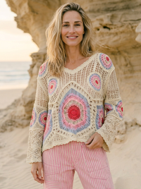 Felicity Crochet Top