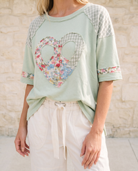 Blooming Heart Top