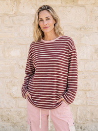 Sugar & Spice Striped Top