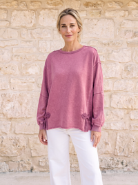 Vintage Rose Bow Top