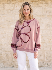 Vintage Rose Daisy Top
