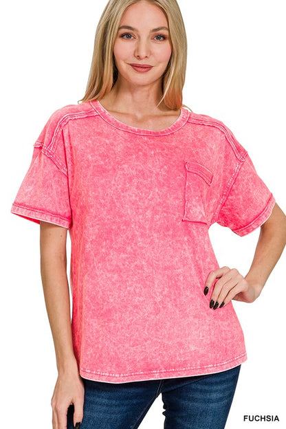 Simple Round Neck T-shirt