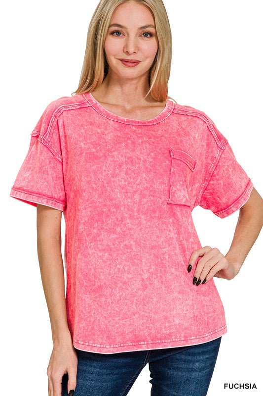 Simple Round Neck T-shirt