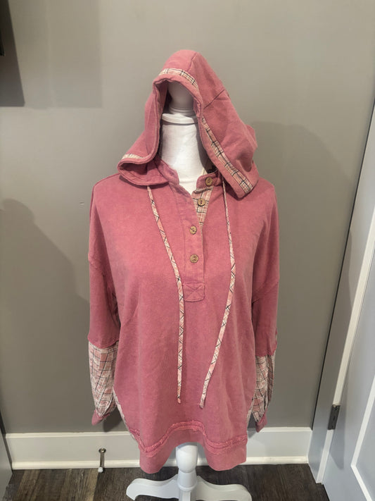 Autumn Plaid Hoodie