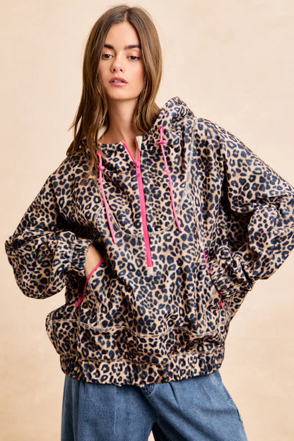 Run Wild Cheetah Zip-Up Jacket