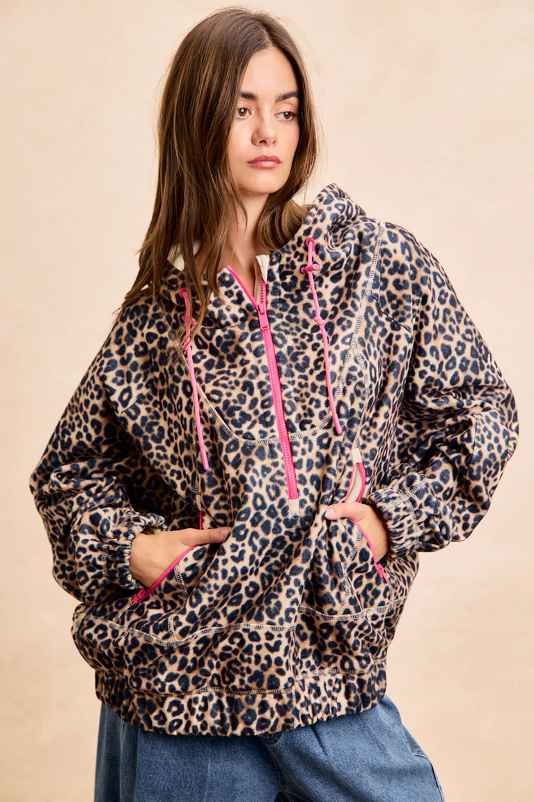 Run Wild Cheetah Zip-Up Jacket