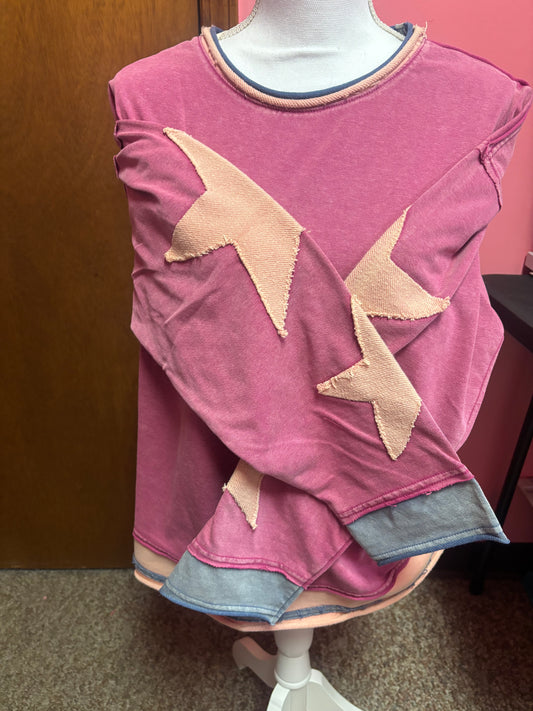 Orchid Star Pullover