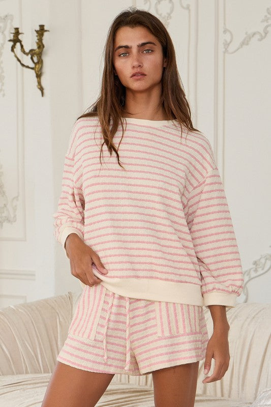 Pink Stripe Set