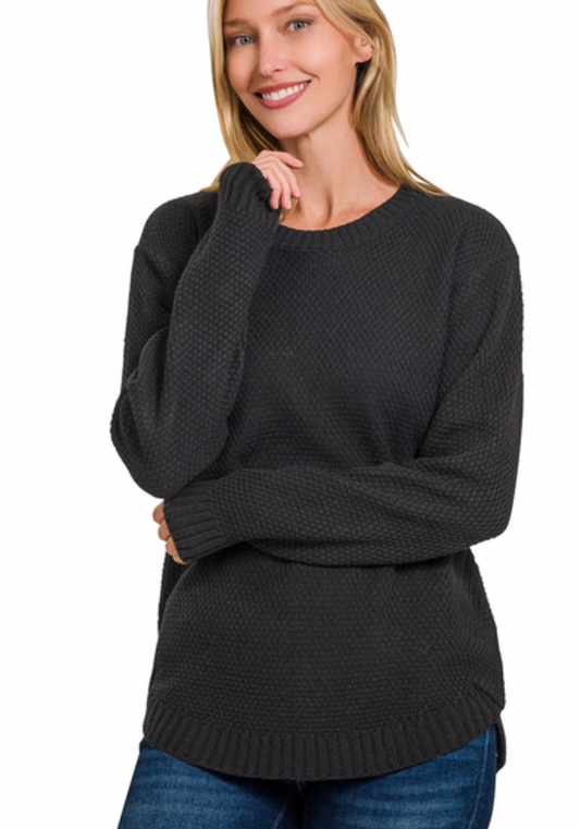 Essential Sweater -  Black