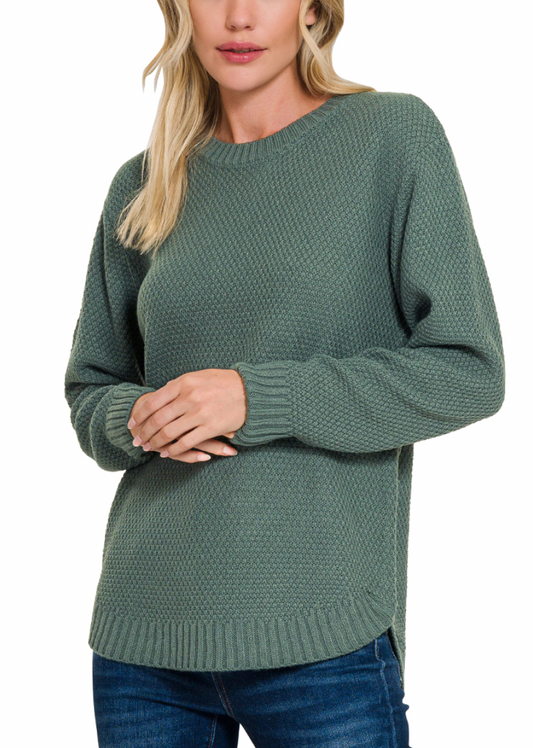 Essential Sweater -  Sage
