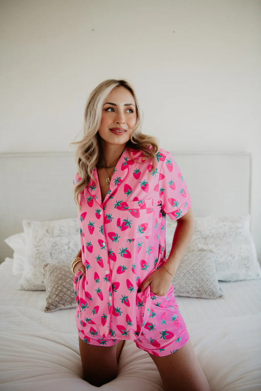 Strawberry Pajama Set