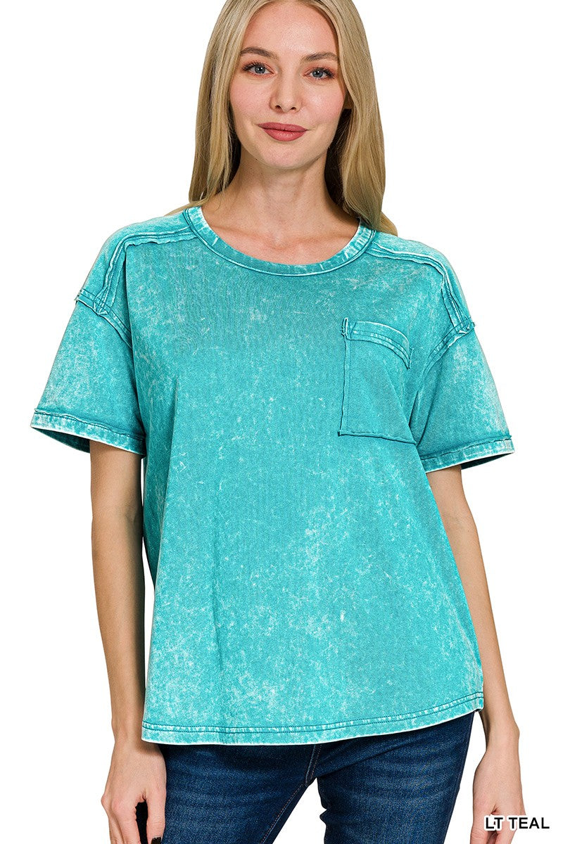 Simple Round Neck T-shirt
