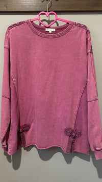 Vintage Rose Bow Top