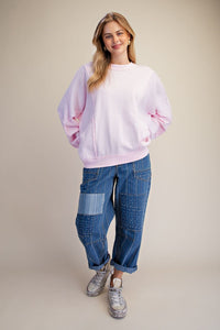 Pink Cloud Pullover