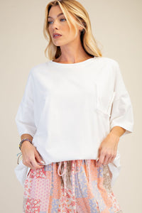 Summer White Tee