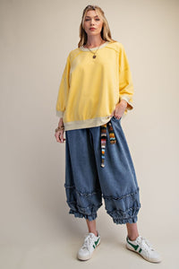 Fall Days Top -Yellow