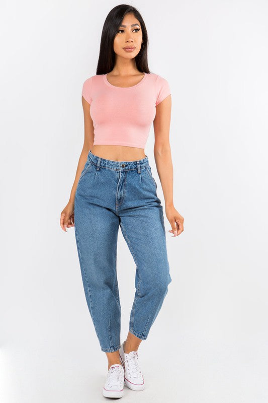 Basic Crop Top Tee