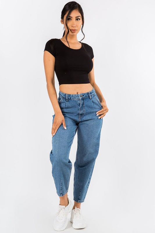 Basic Crop Top Tee